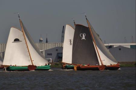 Nadat alle punten zijn geteld per lengteklasse (in ons geval de kleine a-klasse) is de 2 e prijs voor It Abbegeaster Skûtsje (11 deelnemers in deze klasse). Overall eindigen we als 6 e in de B-finale.