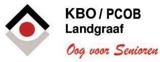 Nieuwsbrief 24 oktober 2017 Deze nieuwsbrief verschijnt 10 maal per jaar en wordt met de KBO-PCOB ledenmagazine verspreid onder de leden van KBO landgraaf.