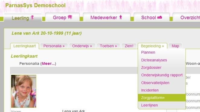 7. Koppelen met ParnasSys en SOMtoday Het is gemakkelijk en snel om een hulpvraag vanuit het eigen leerlingadministratiesysteem direct uit te wisselen met Kindkans.