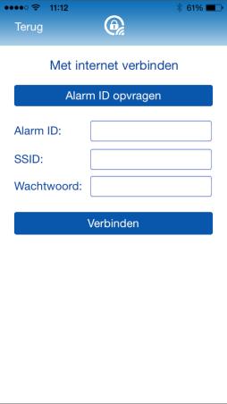 15 NEDERLANDS 5. Druk op Inloggen 5.2 Het alarmsysteem verbinden met je WiFi netwerk 1.