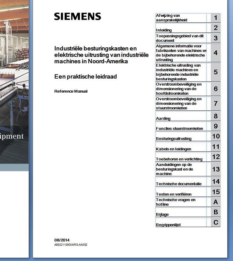 bijzonder UL 508A, NFPA 79 Tips and tricks bij het toepassen van de normen als ondersteuning bij het dagelijkse werk Nederlandstalig handboek Workshop 15 juni - Utrecht