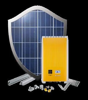 In samenwerking met een ERGO verzekering hebben wij een veiligheidsconcept ontwikkeld dat naast materiële schade aan het zonnepaneelsysteem ook de daarmee gepaard gaande risico's van de