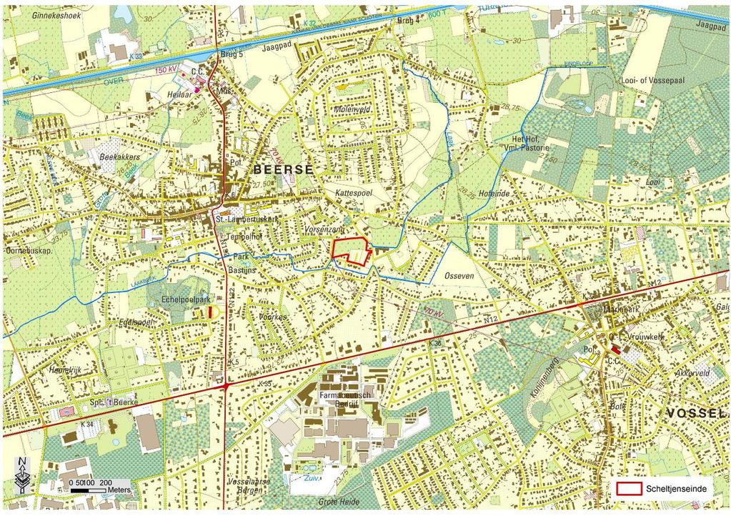 STATUS: goedgekeurd BB 19/12/2011 Datum laatste wijziging: 28/10/2011 Toetsing aandachtsgebied BEERSE SCHELTJENSEINDE De methodologie en achtergrond die geleid hebben tot de opmaak van deze fiche