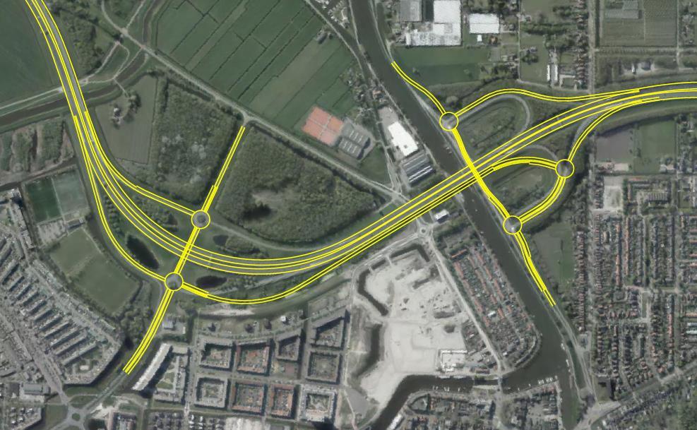 4 Purmerend Waterland 4.1 Maatregel 32a: Vergroten capaciteit A7 2x3 2 halve aansluitingen Deze maatregel is een verzameling van de maatregelen 3, 34, 35, 36, 37 en 42.