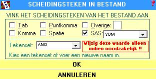 4. Import leerlingen in PKP Ga naar Import Export en Pincodes: Kies in het menu Importeren en kies de juiste optie: Meestal kiest de gebruiker de derde optie.