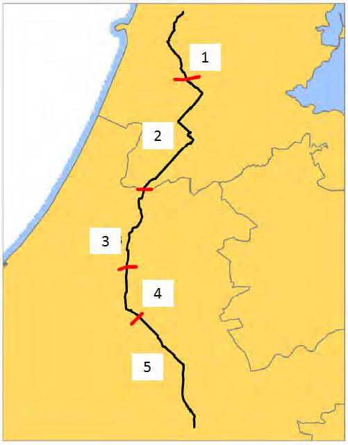 Dit deelgebied ligt ten oosten van Haarlem en Beverwijk.