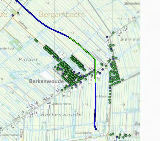 A-803, segment 7 (paragraaf 2.2) in de bestaande situatie.