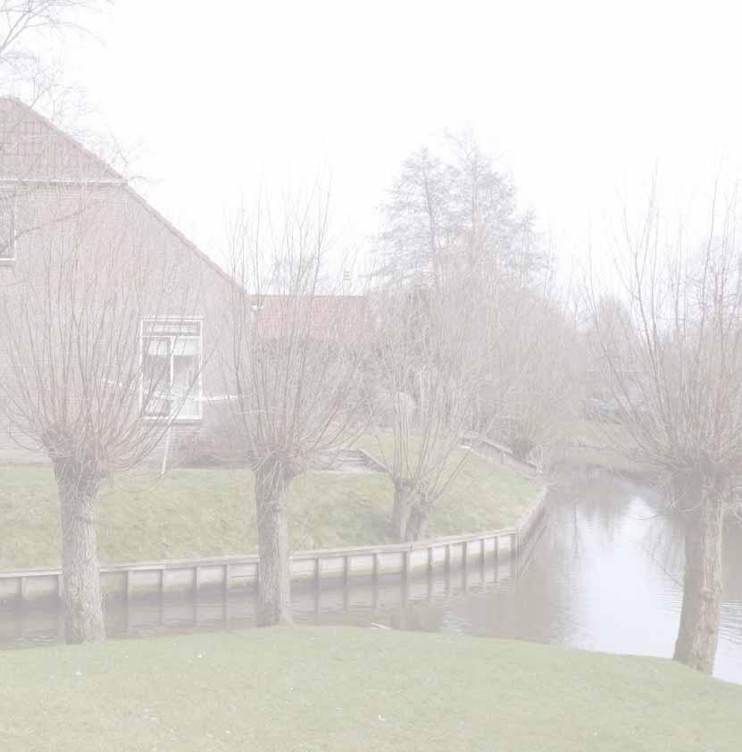 UITWERKING RAND ZUIDWESTZIJDE Het zuidwestelijke hoekpunt van het voormalige kloosterterrein vormt vandaag nog steeds een aanwijsbare plek. Vanuit drie zijden komt hier water bijeen.