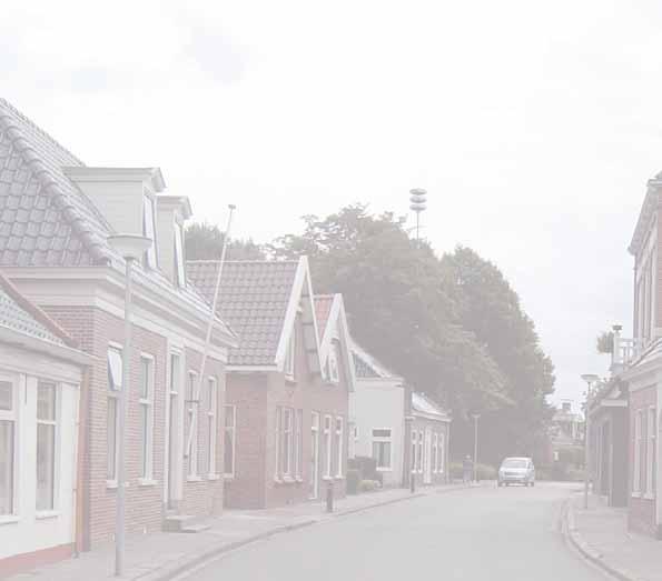 UITWERKING DORP BURG. SEINENSTRAAT De hoofdstructuur van Aduard wordt gevormd door de Burg. Seinenstraat.