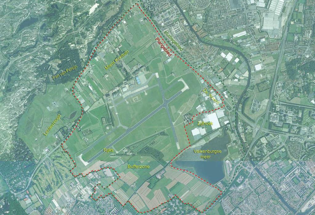 Inleiding Figuur 1.1 Plangebied woonlocatie Valkenburg (Bron: Integraal Structuurplan Locatie Valkenburg, 2008) 1.