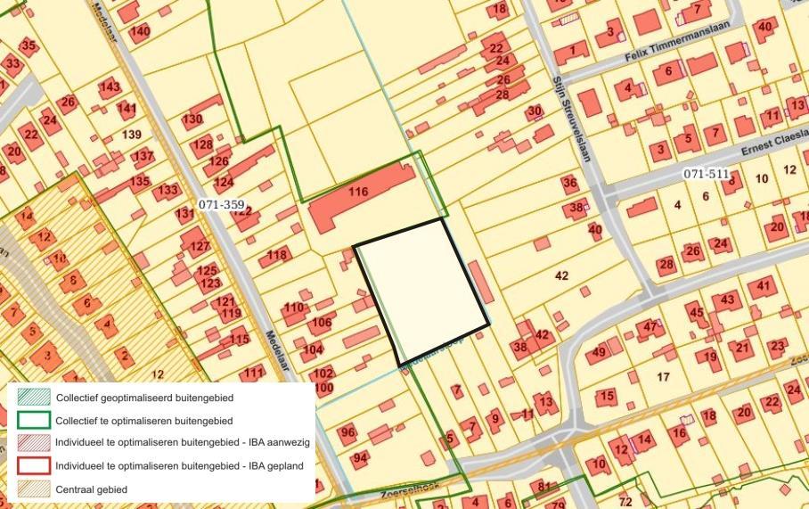 Effecten inzake water Voor de bestaande toestand inzake water wordt verwezen naar hoofdstuk 9.