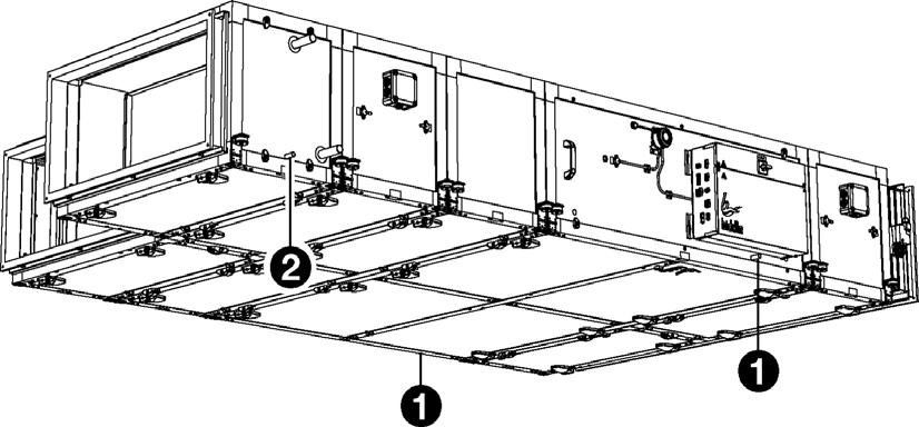 HR HANDLEIDING INSTALLATIE 1. Sluit éé va de aasluitpute 1 (15 mm) va de warmtewisselaarmodule aa op ee afvoersysteem.