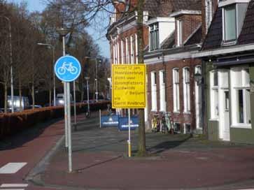 thema-avond gewijd aan de fietsroute Groningen-Haren. Verschillende opties zijn de revue gepasseerd: fietspad aan westzijde Helperzoom, aan oostzijde Helperzoom of langs het spoor.