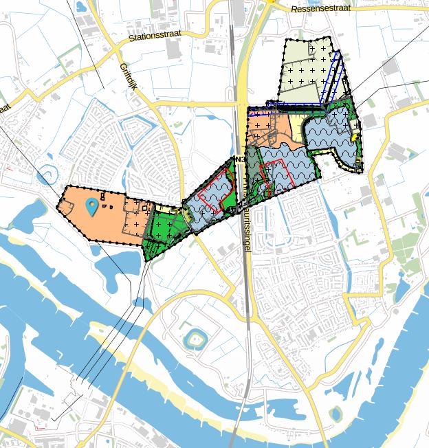 Afbeelding 5.14 Plangebied Landschapszone.