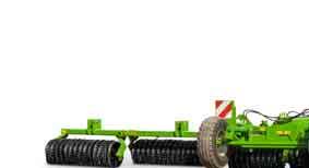 Werkbreedte 6,6 m / 7,8 m / 9,4 m / 12,2 m / 15,4 m Voor tractoren van 80 pk tot 180 pk De