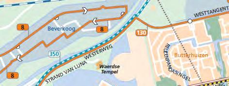 Openbaar Vervoer Afbeelding 52: Lijnenkaart (Bron: www.connexxion.nl) Lijn 8(a) rijdt in de ochtendspits (6.32 tot en met 8.34) tweemaal per uur van Centraal station Alkmaar naar de Beverkoog.
