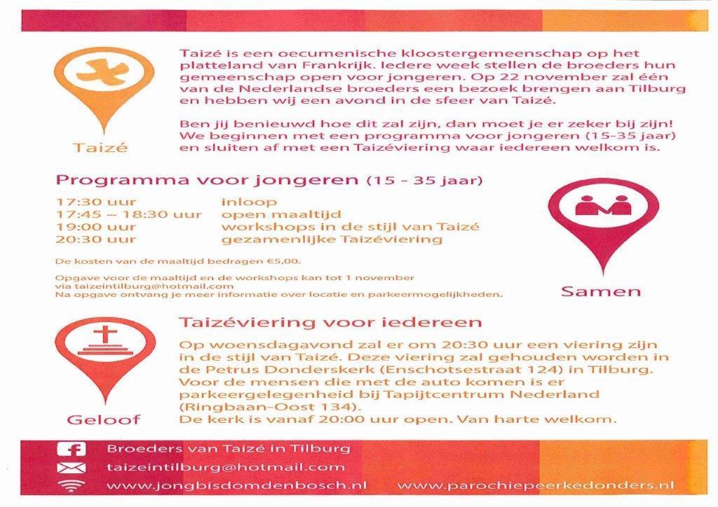 Algemene gegevens: website: www.parochiepeerkedonders.nl e-mail: info@parochiepeerkedonders.nl bereikbaar: 013-207 0127 (van 09.30 12.30 u.