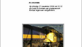 Ingezoomd versus uitgezoomd Voorbeeld 1: Goederentrein rijdt door rood sein in Arnhem Conclusie