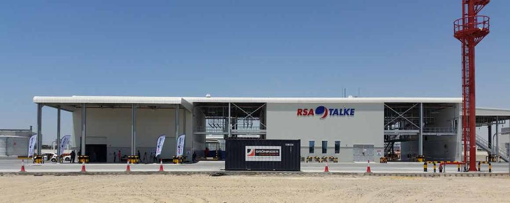 RSA-TALKE DUBAI (UAE) Officiële opening RSA-Talke tankreiniging 4 De tankreiniging is onderdeel van RSA-Talke s state-of-theart chemie logistiek park.