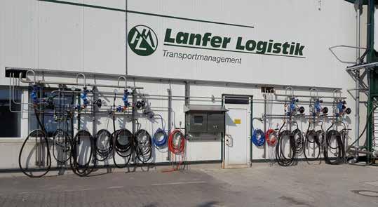 HELA / LANFER HAMM (DE) Volledig vernieuwde tankcleaning Lanfer logistik biedt, naast chemie- en voedingsmiddelen transport, tal van andere diensten aan zoals tankreiniging.