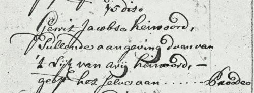 Doopboek Ridderkerk 14-10-1731. Den 14 oct.