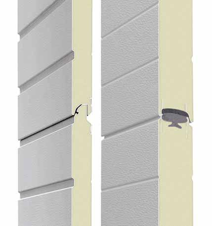 80 mm dikke panelen met uitmuntende warmteisolatie (DPU) Met het thermisch onderbroken 80 mm dikke paneel bij Hörmann DPU-deuren profiteert u van een zeer hoge warmte-isolatie.