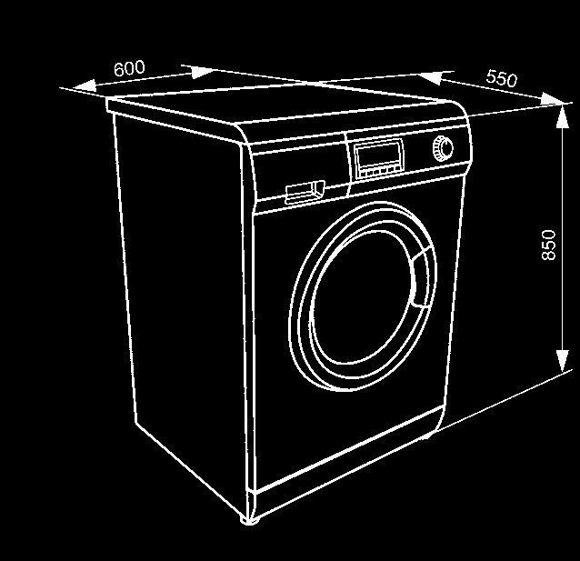 LBS147XNL 1329,00 Vrijstaande was-droogcombinatie 60 cm Roestvrijstaal Energieklasse AA 7Kg ACQUASTOP 30 cm Laadcapaciteit wassen: 7 kg - VolumePlus Laadcapaciteit drogen: 4 kg 12 wasprogramma s