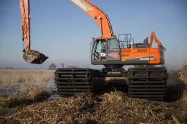 TRACK AND TRACE GPS WERKLAMPEN ZIJS MET SPUDPALEN <CATERPILLAR 336 D OR E MODEL <VOLVO EC 360