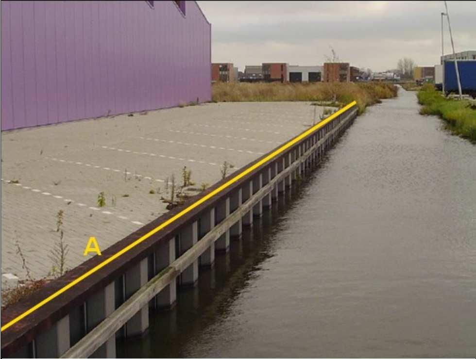 Objectdeel BGT type BGT fysiek voorkomen IMGEO classificatie IMGEO fysiek voorkomen Scheiding Damwand Een grondkerende constructie die bestaat uit een verticaal in de grond geplaatste wand.