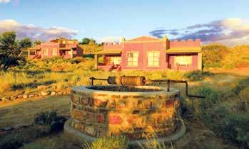 Het Eagle s Nest ligt op 7 km van de centrale receptie in de Desert Horse Inn en is makkelijk bereikbaar met de wagen in slechts 10 min.