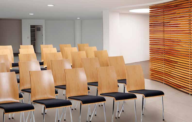 C11K C21S CURVE IS1 COMFORTABLE SEATING FOR SEMINAR ROOMS, CAFETERIAS AND OFFICES. Neem plaats.