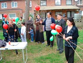 krijgen een groene inrichting als ontmoetingsruimte. Samen met bewoners dachten we na over de concrete inrichting.