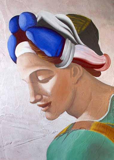 Grisailles kunnen overigens in elke gewenste kleur worden uitgevoerd. Ad 2.b. Fresco s Fresco is een hele oude, klassieke methode om muren te beschilderen.