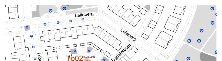 Locatienr 02 ter van Ligusterberg - Lobeliaberg Op de onderstaande tekening