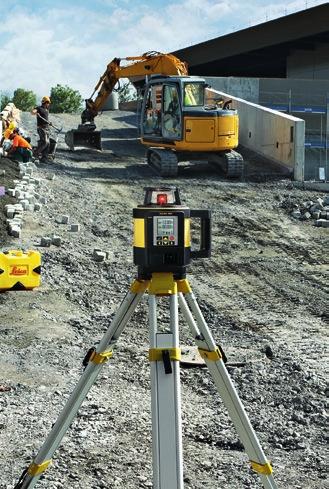 Afstandsbediening en laserontvangers Leica RC800 afstandsbediening Lees de status van de laser tot op 300 meter met de Leica RC800 afstandsbediening Gebruik hem wanneer de laser niet bereikbaar is