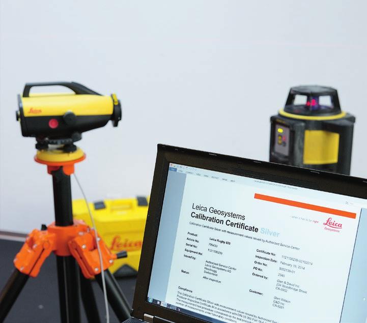 PROTECT by Leica Geosystems Uw succes is onze zorg!