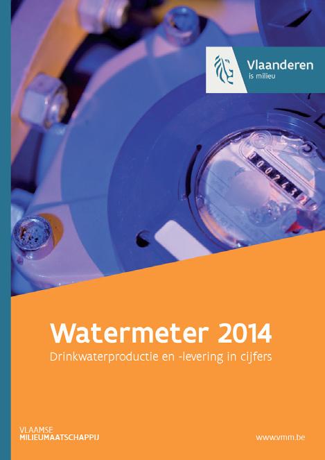 3.5 CREËREN VAN TRANSPARANTIE 3.5.1 WATERMETER 2014 Voor het vijfde jaar op rij publiceerde de VMM het rapport Watermeter.