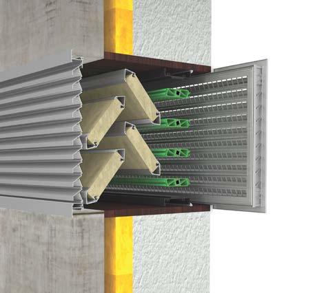 DucoGrille Close 105 Kleppenregister voor intensieve ventilatie op maat De DucoGrille Close 105 is een kleppenregister met grote luchtdoorlaat op maat van kantoren en scholen.