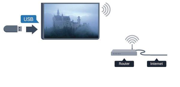 3 Verbinding maken Netwerk Volg stap 1 t/m 5. Stap 1 - Zorg dat de router van uw draadloze netwerk is ingeschakeld. Stap 2 - Druk op, selecteer Setup en druk op OK.