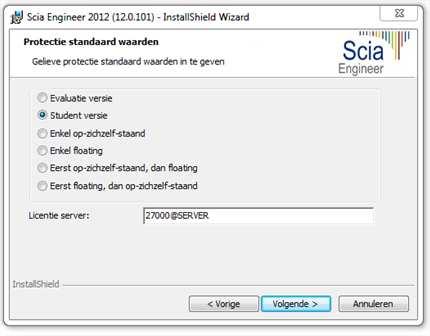 zijn. De benodigde taalmodule dient actief te zijn in de dongle of op de server.