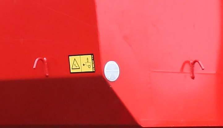 Messcherpe afsluiting van achterklep Full-width doorkijkrooster 6 mm bodemplaat en 4 mm