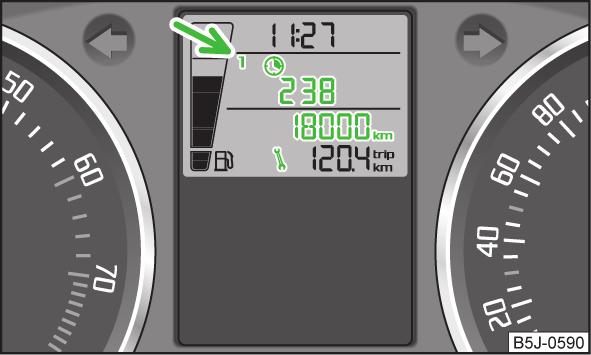 Als u de ingestelde snelheidslimiet wilt wijzigen, gebeurt dit in stappen van 5 km/h (bijvoorbeeld de overgenomen snelheid van 47 km/h wordt verhoogd naar 50 km/h resp. verlaagd naar 45 km/h).