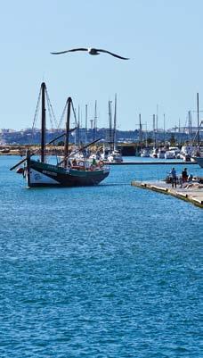 ROUTES EN PADEN CENTRUM RIA FORMOSA 87 De oorsprong van het woord Olhão dateert uit de XVe/XVIe eeuw. De Logar de Olhão had water in overvloed en trok vissers aan die daar bleven wonen.