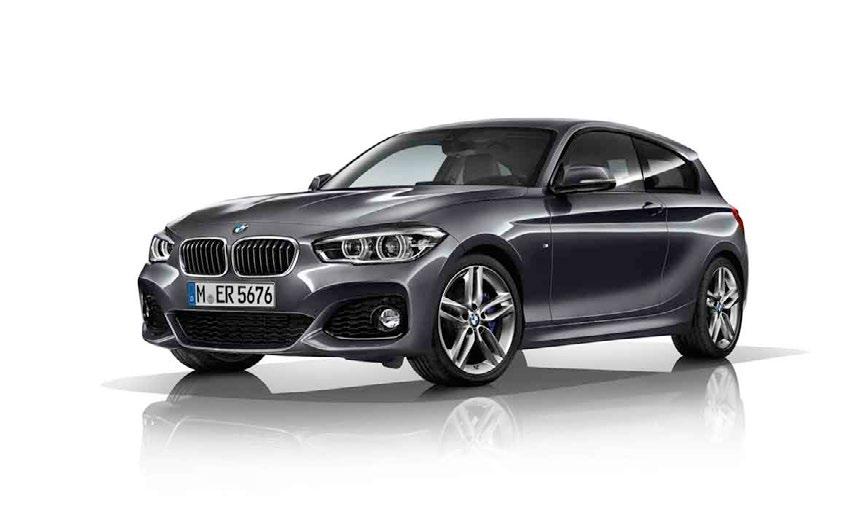 BMW modellen Consumentenprijs* Opties exclusief voor Model M Sport: - 258 Banden met noodloopeigenschappen.