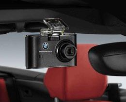 22,- BMW Advanced Car Eye. Full HD-camera inclusief geheugen voor detectie van kritieke situaties tijdens de rit en parkeren, vanuit de auto gezien. BMW snap-in adapter Connect.