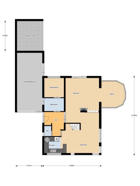 Plattegrond De Kalder 73