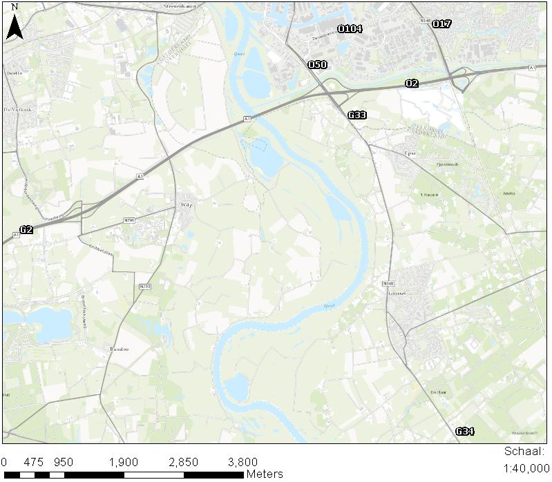 A2 Bijlage: analyse aansluitingen Binnen het project zijn de volgende aansluitingen aanwezig: Voorst, Twello, Markelo, Bathmen, Lochem, Rijssen, Deventer Oost en Deventer.