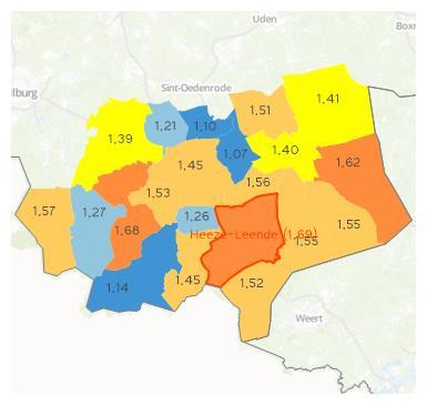 5. PASSEND WONEN Van de huishoudens die in corporatiewoningen wonen, kan het inkomen door de jaren heen veranderen. Ook de huurprijs kan veranderen.