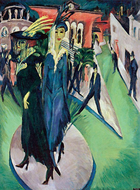 Expressionisme Het expressionisme draaide vooral om EMOTIES uitten, de kunststroming ontstond in 1905 als reactie op het impressionisme en was populair tot 1940.