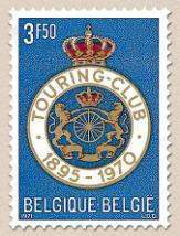 1569-75e verjaardag van de oprichting van de Touring Club van België Uitgiftedatum: